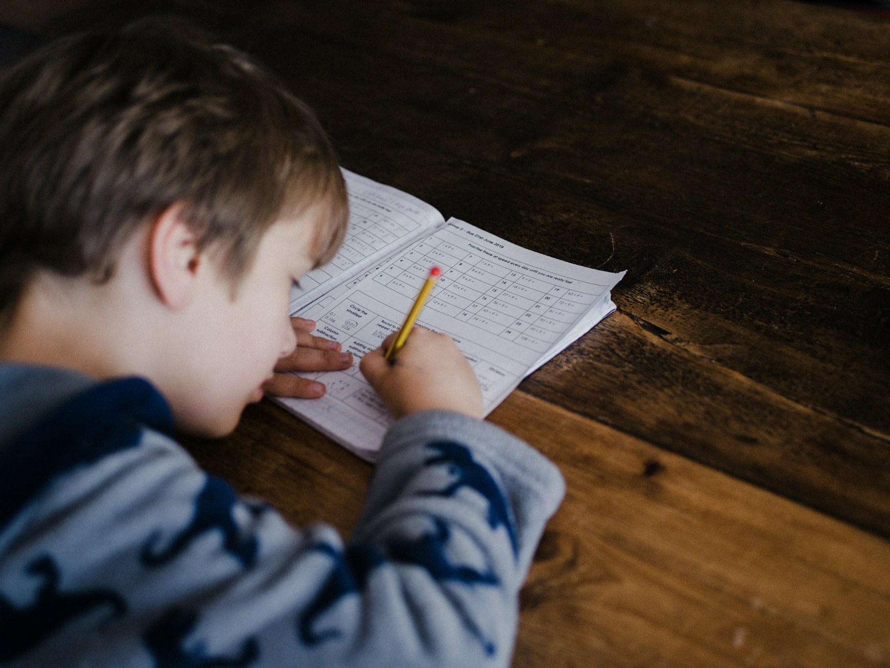 School To-Do real-world workspace